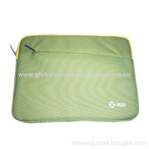 Laptop bag, suitable for iPad, made of 600D x 600D polyester fabric